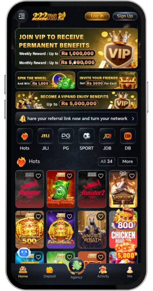 222Rs Game Home