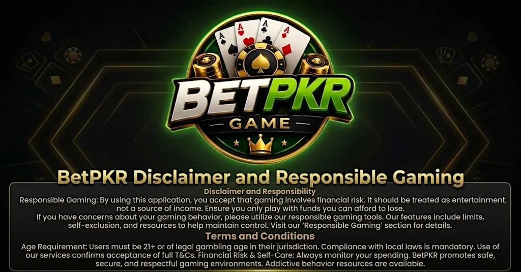 Betpkr Game Responsibly