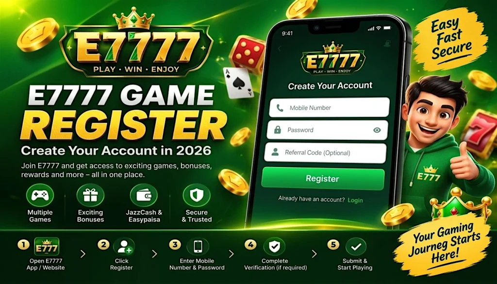 E7777 game download earn real money in 2026