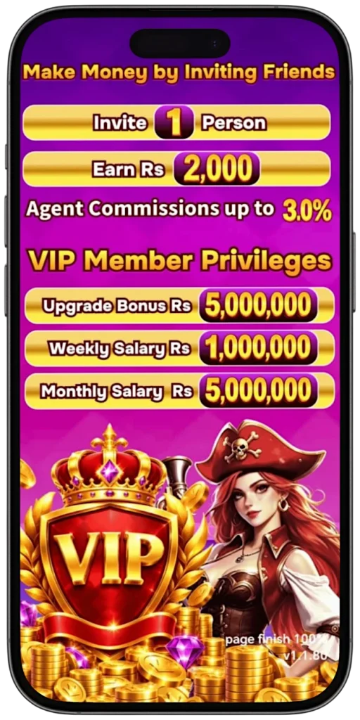 VIP membership and Promotional rewards